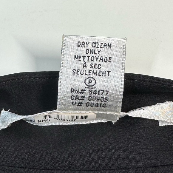 Diane Von Furstenberg | Peyton Wrap Dress | Black | Size 6 - Picture 10 of 13